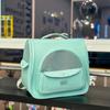 New Pet Bag Macaron Candy Color Large Capacity Shoulder Portable Breathable Cat Bag Outing Pet Backpack