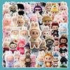 50 Doll Stickers Doll 3D Cute Creative Waterproof Decorative Handbook Water Cup Sticker