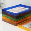 Transparent Colorful Square Photo Frame Acrylic Picture Frame Ornaments  Bedroom