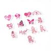 Elegant Breast Cancers Awareness Ribbon Brooch Sweater Lapel Pin for Women and Girls Clothes Decoration Accessories