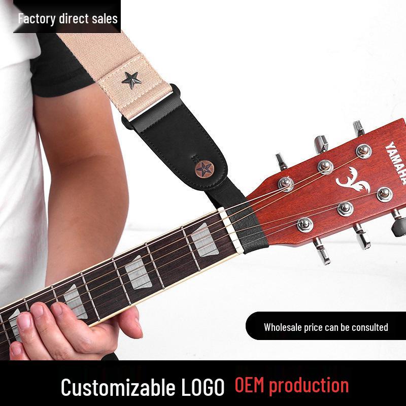 

Leather Headstock Strap for Guitar & Ukulele - Available in Brown & Black