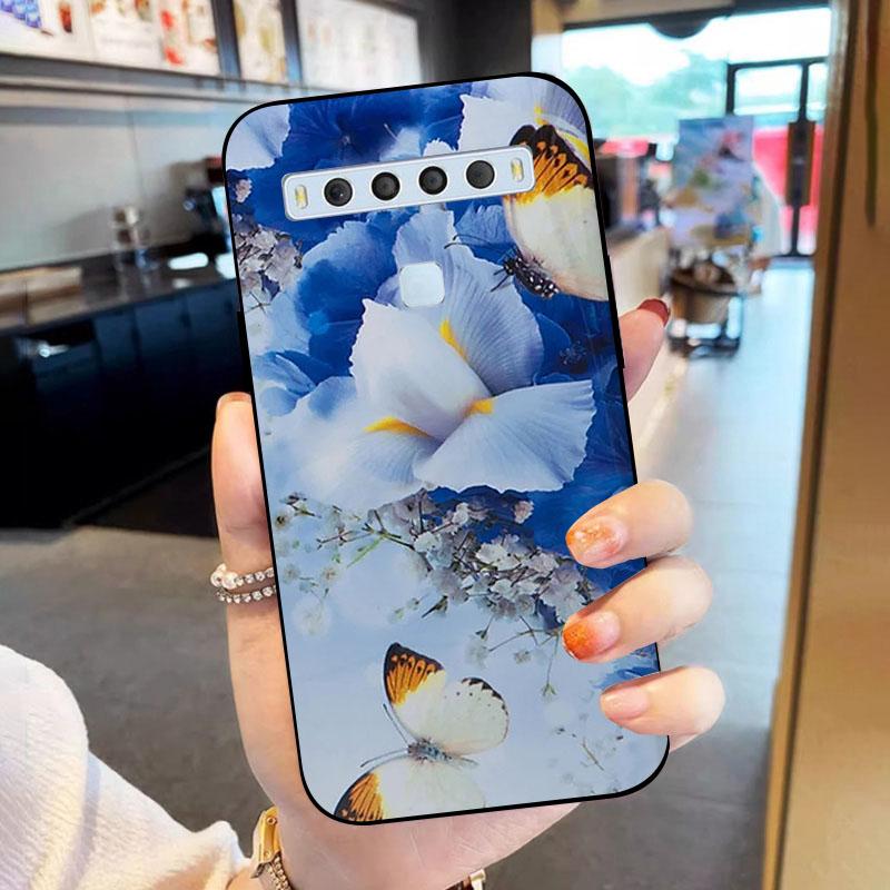 For TCL 10L Case T770H T770B Back Cover For TCL 10 Lite Case Coque Shockproof Soft TPU Silicone Phone Case 10 L 10Lite Fundas