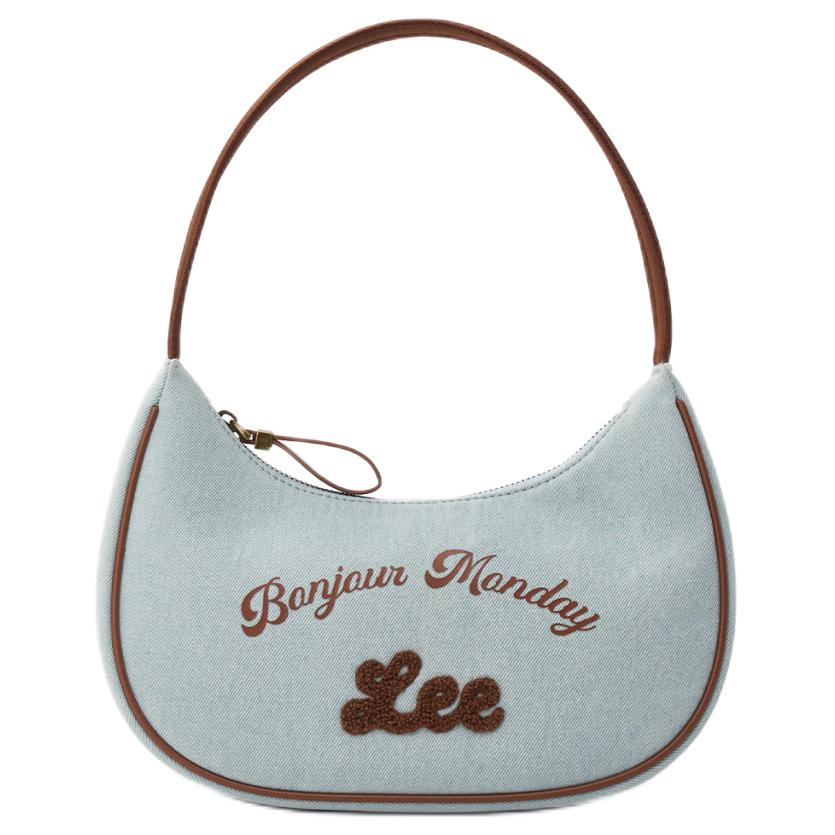 

New Lee Fabric Shoulder Bag, Shoulder Bag Women s Blue LE250122M 27.9*6.1*18.0CM