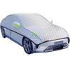 Universal All-Season Car Half Cover: Sunshade, Snow Shield & Anti-Freeze Protection