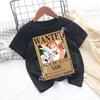Cute Chopper Cartoon Print Kids TShirt Adorable Anime Character Design Childrens Short Sleeve Tee Perfect for Litt