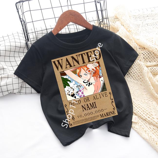 Cute Chopper Cartoon Print Kids TShirt Adorable Anime Character Design Childrens Short Sleeve Tee Perfect for Litt