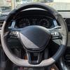 Car Steering Wheel Cover Suede Leather For Volkswagen VW Golf 7 Mk7 Touran Up Passat B8 Tiguan Car Interior Accessories
