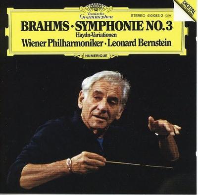 CD VIENNA PHILHARMONIC ORCHESTRA BRAH  Brahms Symphony No.3 POCG7090  1993 Japan Classical Used
