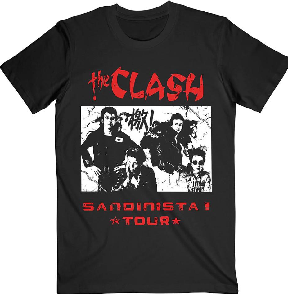 

Vintage 1980 The Clash Sandinista Tour 1980 T-shirt, size S-4XL 2XL