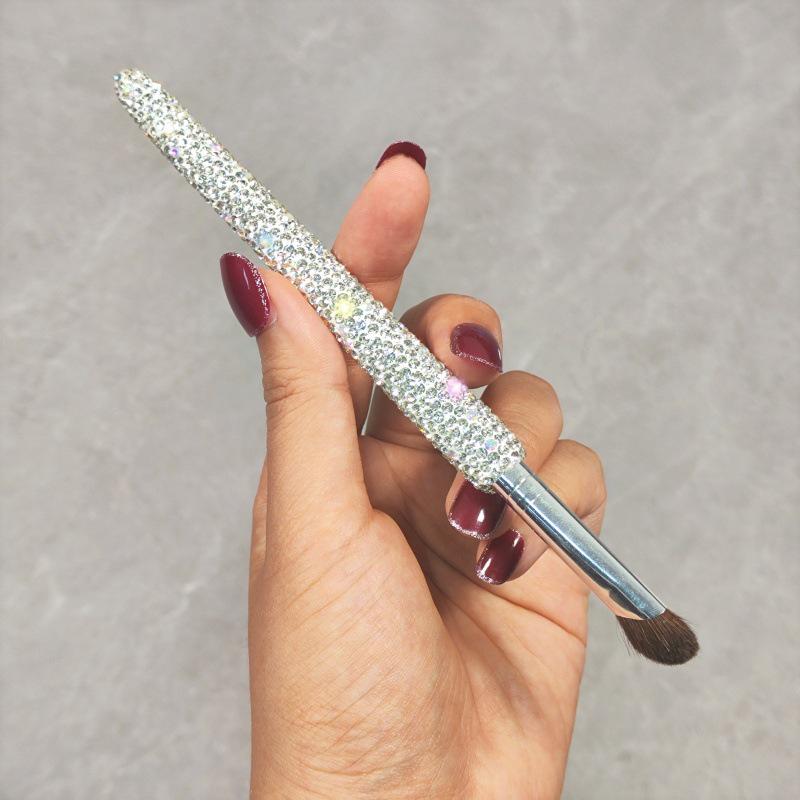 

Роскошная многофункциональная кисть, инкрустированная бриллиантами: Хайлайтер, Консилер и Инструмент для теней