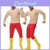 Halloween Costume With Polyester Fabric Funny Muscle Suit For Party Dress Up