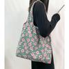 Floral Print Thin Shoulder Bag with Large Capacity