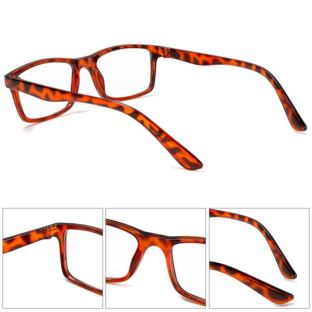 Anti-Blue Light Presbyopic Eyeglasses Ultralight Frame Reading Glasses Unisex High-Definition Antifatigue Eye Glasses +100~+400