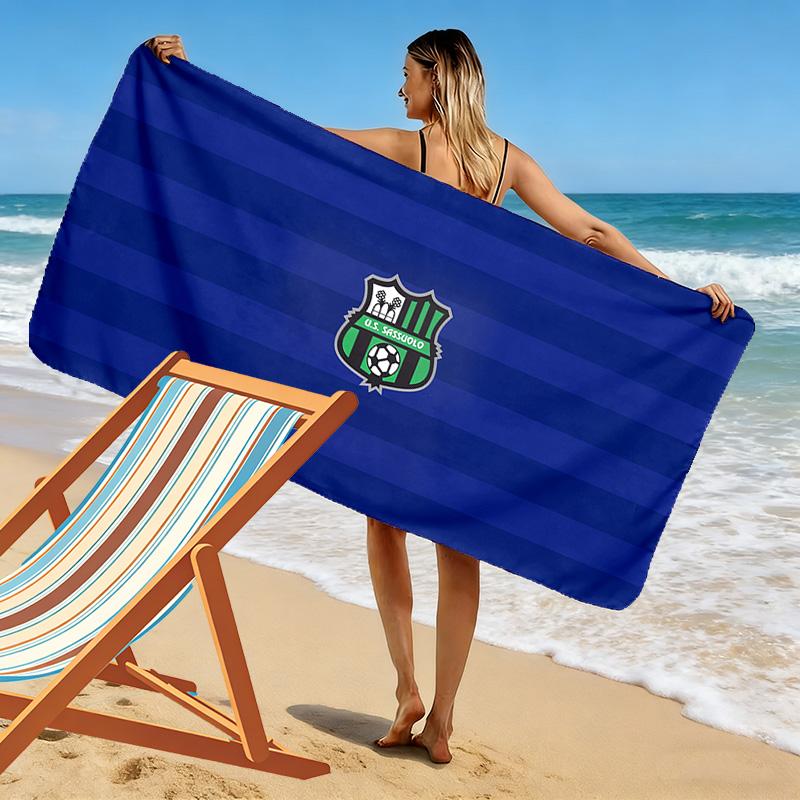 Sassuolo Print Beach Towel, Large Soft Quick Dry Towel for Beach Camping Swimming