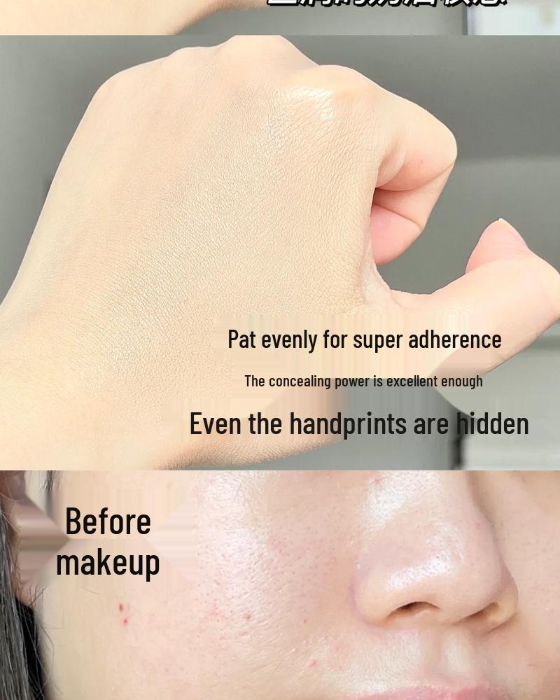 Jiujiu Diary Sunscreen Cushion BB Cream: Concealer, Brightening, Oil Control, Waterproof, Long-Lasting, Non-Cakey Foundation for Students and Parties.