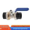 Hufan PE Double Union Brass Ball Valve