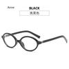Korea Retro Oval Glasses Frame Women Lovely Ins No Makeup Plain Glasses Men Eyewear Cute Decorative Computer Glasses gafas