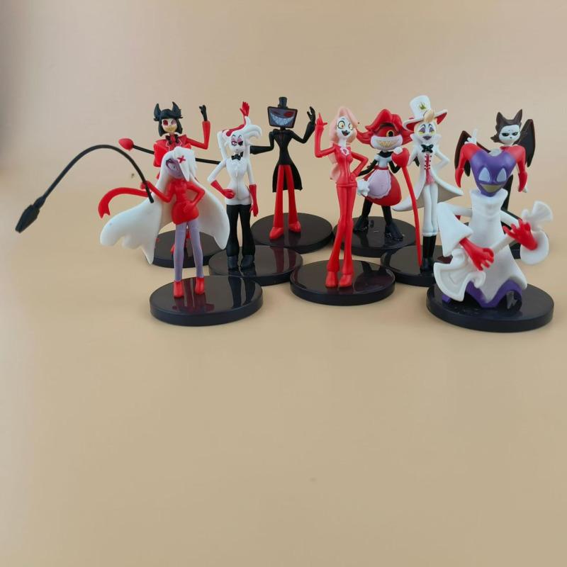 New Hazbin Hotel Action Figure Model Toy Hazbin Hotel Suit Anime Periphery Collection Figures Model Toy For Kid Gift