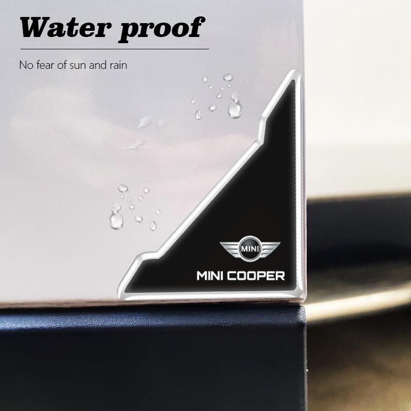 2Pcs Car Door Anti-collision Corner Protectors Stickers For BMW Mini Works Cooper F54 F55 F56 F57 F60 R50 R52 R53 R55 R56 R57