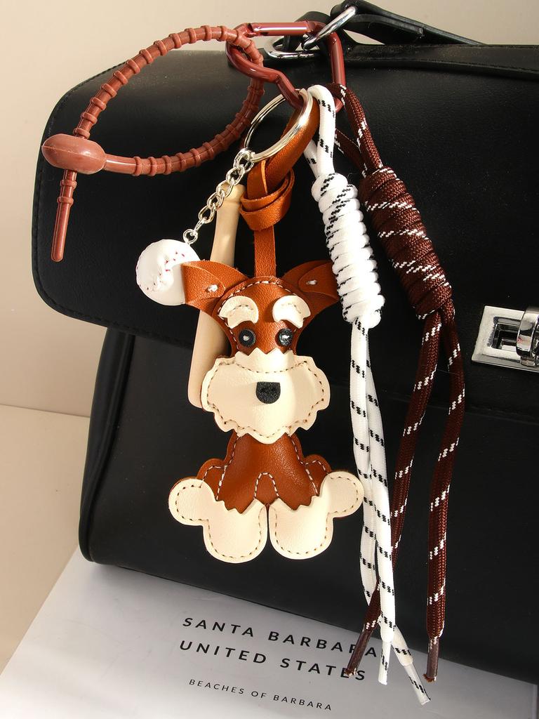 Bag Charm Women's Bag Pendants Cartoon Puppy Cute Versatile Sweet Bag Charms Fashionable Versatile High Quality Keychains For Girl