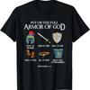 Neues Set an: Die volle Rüstung Gottes Christlicher Bibelvers Epheser T-Shirt S 3XL