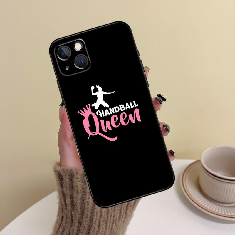 Play Handball Quotes Phone Case For iPhone 14 Pro Max 17 Air 16 15 11 12 13 Pro Max mini 16 Plus 16e Cover Funda
