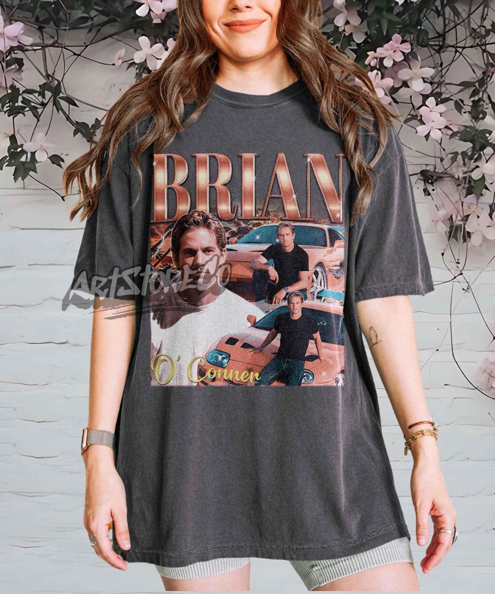 Brian O Conner Retro T-Shirt, Street Racing Inspired Graphic Tee XL