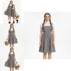 The Wizard Of Oz Style Cosplay Dress With Lightweight Fabric For Themed Party Wear
