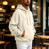Herren Retro - Gefütterter Hoodie Lockerer Pullover Sweatshirt für Herbst und Winter Freizeitkleidung