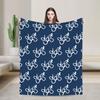 SOS SZA Rapper Knitted Blanket 90s Music Fleece Throw Blanket Bedroom Sofa Decoration Lightweight Bedspread