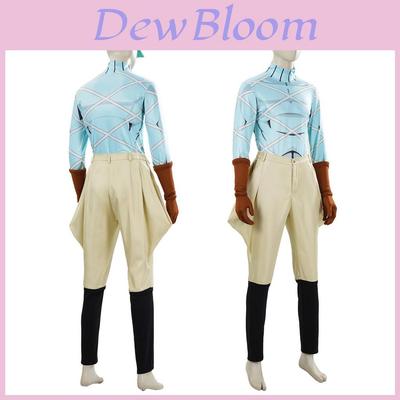 Jojos Bizarre Adventure Dio Brando Cosplay Costume With Polyester Blend For Anime Fans