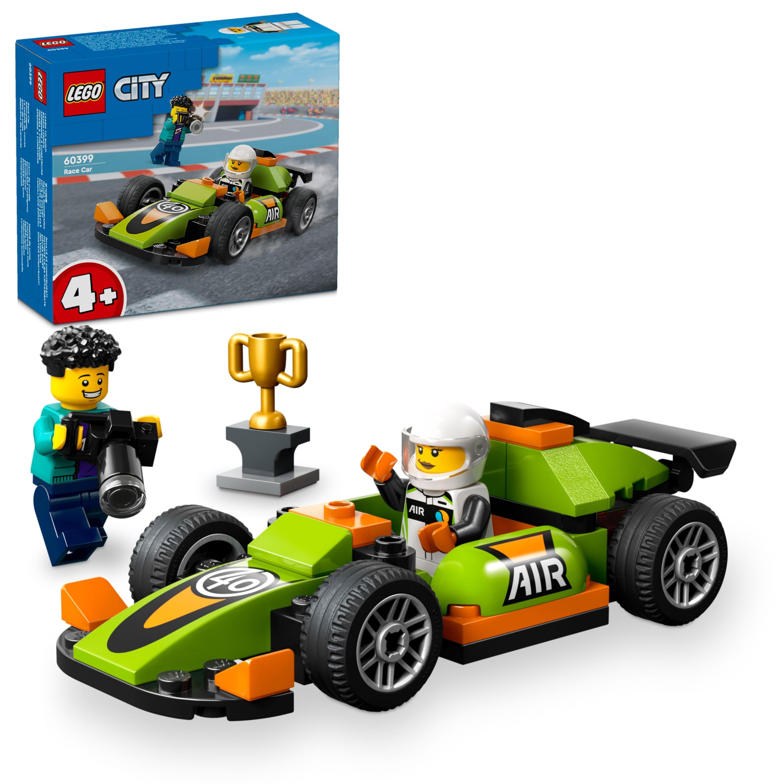 LEGO City Green Race Car Toy