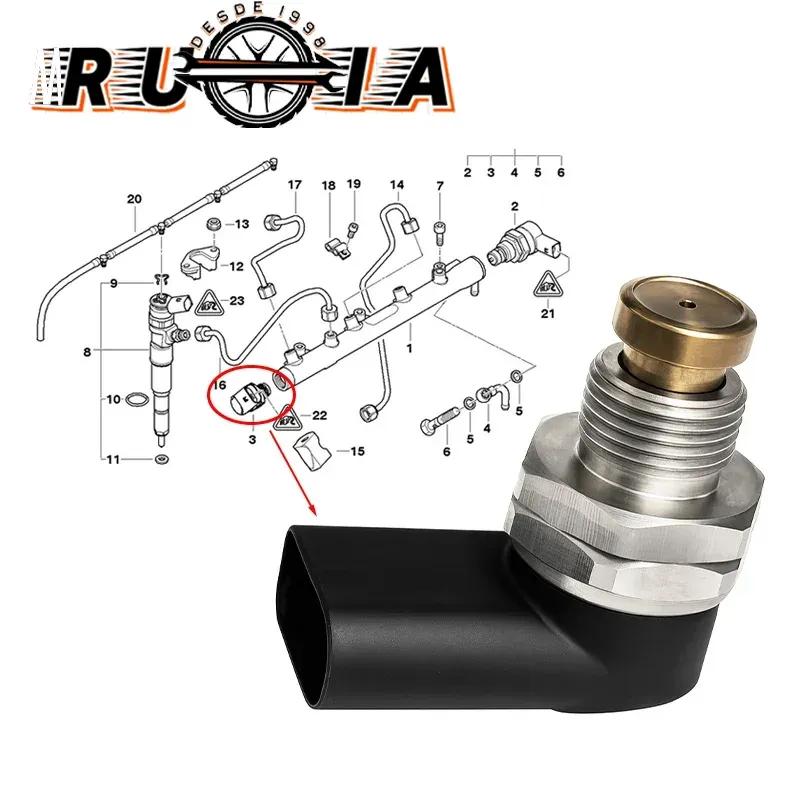 1800Bar CR FUEL PRESSURE Rail SENSOR FOR BMW 13577787167 0 281 002 497 0281002497 2001-2013