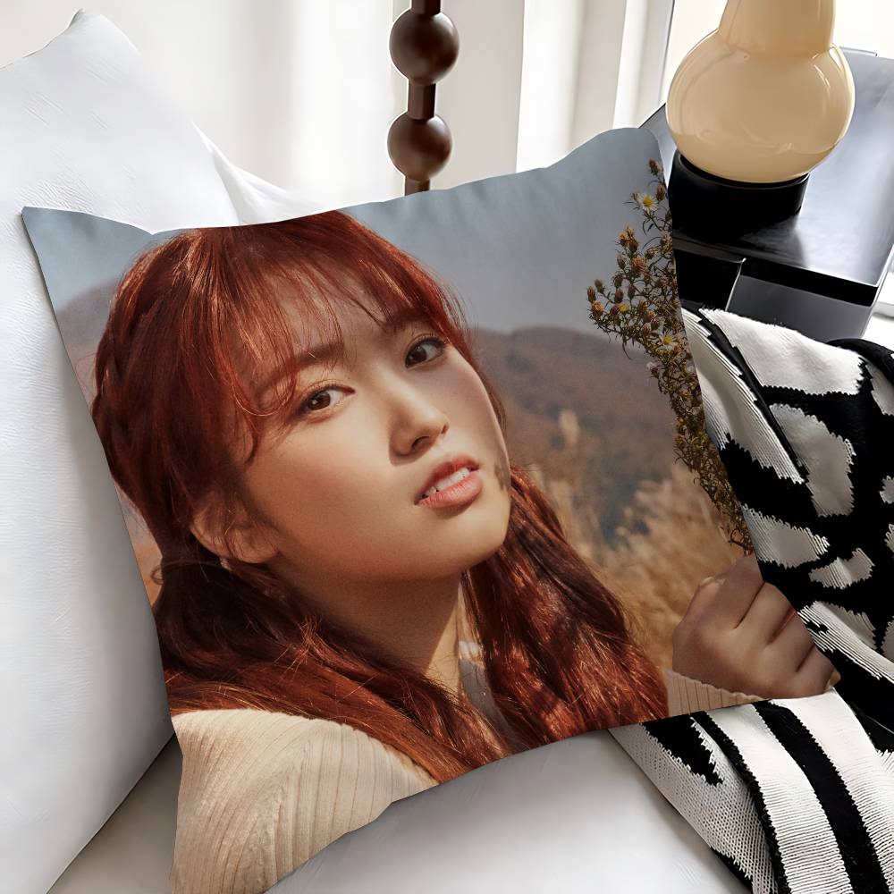 Y-Yabuki Nako Personalized Picture Text Home Decorative Pillows Household Gifts 45x45cm
