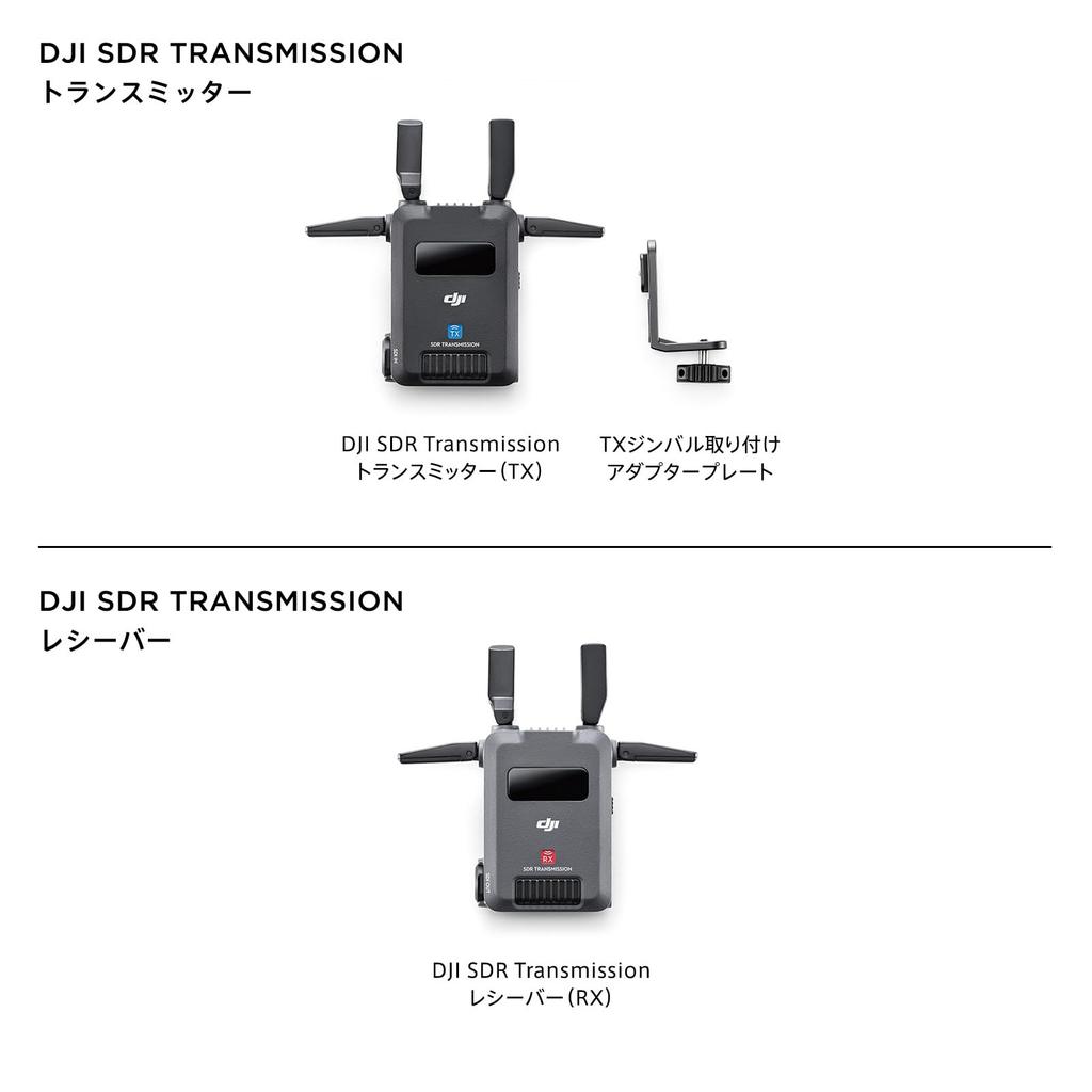 DJI SDR Transmission Receiver 3 Km SDR Wireless Video Transmission RX Only High Stability Transparency High Bit Rate No Limit On the Number of