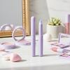 Lip Brush With Cover Soft Synthetic Bristles Portable Makeup Tool For Lip Contouring And Blending