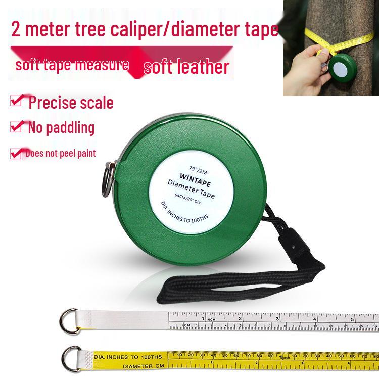 In-Stock 2m Measuring Cable for Tree Circumference & Diameter, Metric & Imperial
