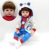 Adorable Reborn Toddler Boy Soft Silicone Bebe Doll Toy For Girls Birthday Gift