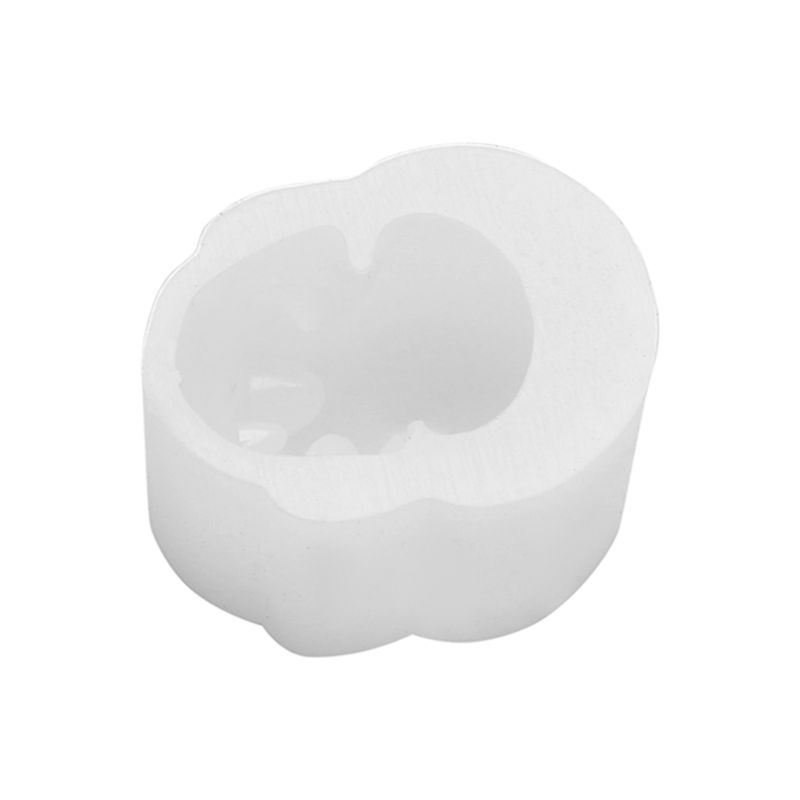 BAAU Skull Silicone Mold Halloween Skull Candle Mold Large Skull Resin Mold For Candle DIY Soap Making Epoxy Mold Resin белый
