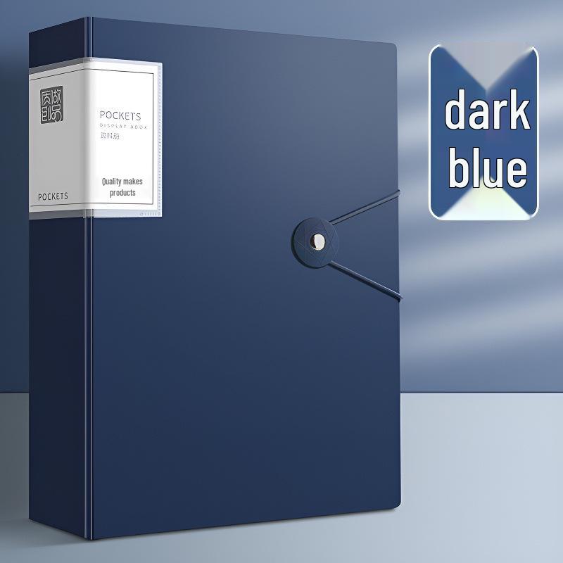 Transparent A4 File Folder - Insert Paper Storage Office Organizer