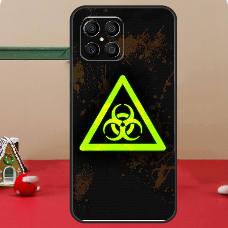 Biohazard Symbol Logo Case For Honor Magic 6 7 8 Pro Honor 400 200 70 90 Lite X8c X8b X9a X9b X9c X9d Win RT Cover