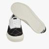 Goal Studio Quilted Classic Sneakers-Black/White-G2XSN101