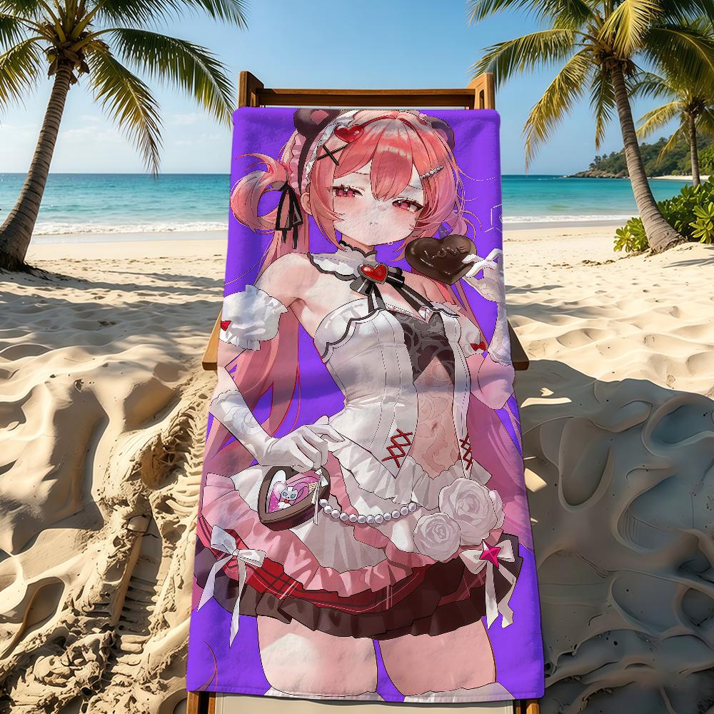 Game Stella Sora Towel For Outdoor Camping Beach Towel Super Absorbent Quick-Drying Summer Towel
