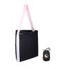 Ticket To The Moon Eco Bag Large 30L Black Baby Pink