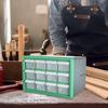 12 Drawer Organizer for Hardware Parts And Tools In Home Office
