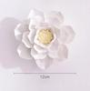 Modern Ceramic Fake Flower Wall Hanging Crafts Decoration Home Livingroom Wall Mural Ornaments Hotel Porch 1D Wall Sticker Art