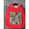 Boys Clothes Italian Brainrot Pullover Hoodies Autumn Fashion Outdoor Long Sleeve Thin Hooded Sweatshirt Perfect Gift for Kids