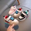 2026 Vår Mjuk Sula Halkfria Läder Sneakers för Pojkar och Flickor, Baby Casual Sportskor