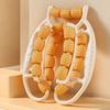 29/23 Rounds Leg Massager Roller Non-Slip Silicone Muscle Relaxation Massage Tool for Leg Slimming Cellulite Reduction Athletes