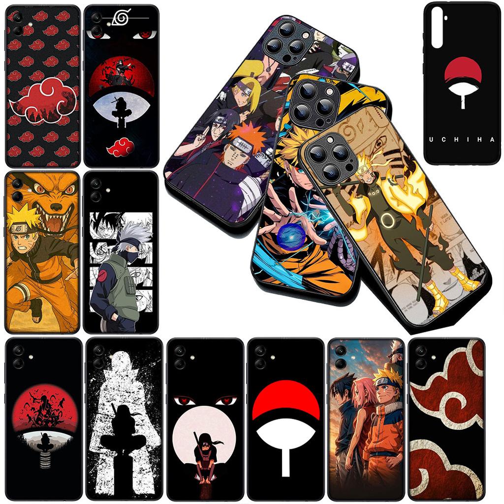 for Samsung Galaxy S10 S8 S9 Plus A33 A34 A31 70 A71 A72 Note 20 9 8 S10E Phone Cover Soft Case Akatsuki Narutos Uchiha Sasuke